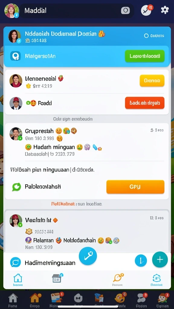 Tangkapan layar kedua menunjukkan berbagai pilihan permainan yang tersedia di 62VIP.