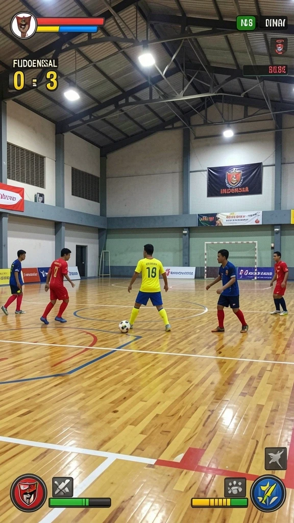 Tangkapan layar menunjukkan karakter utama dalam petualangan.
