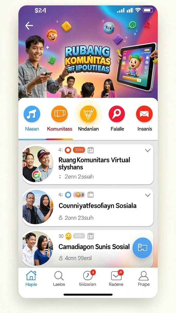 Karakter-karakter unik yang bisa dipilih pemain.