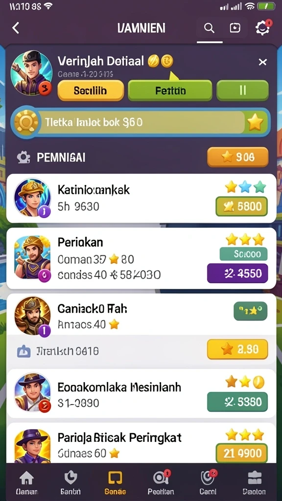 Beragam pilihan permainan judi yang menarik.