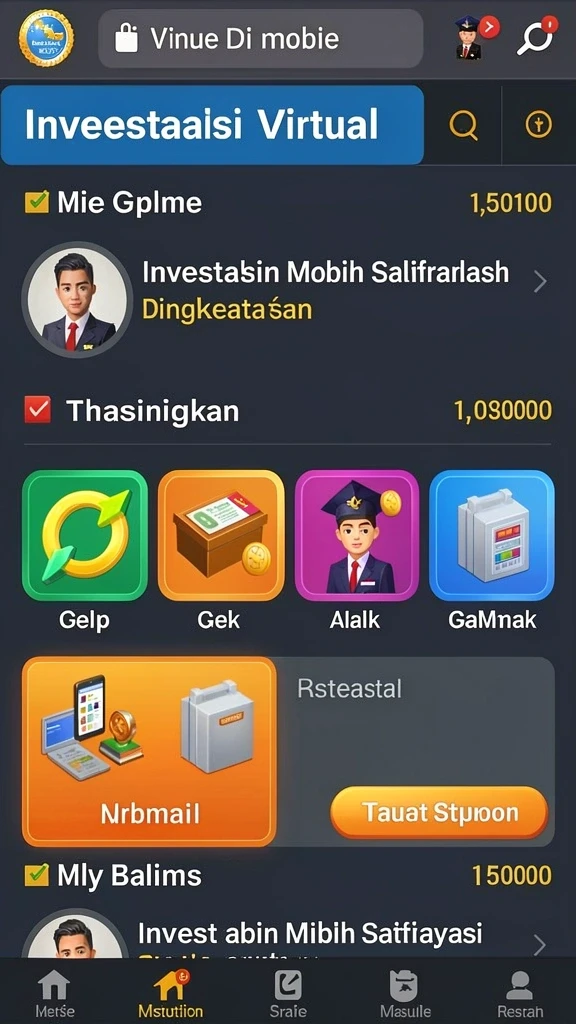 Tampilan antarmuka yang menarik dan mudah digunakan.