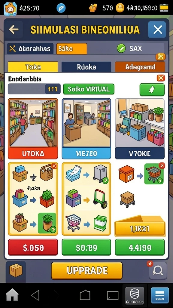 Screenshot menampilkan grafik menawan dalam game.
