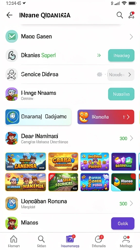 Level menantang yang harus diselesaikan oleh pemain.
