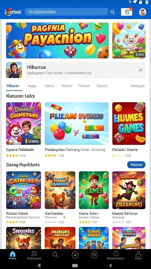 Karakter-karakter unik yang siap bertarung.