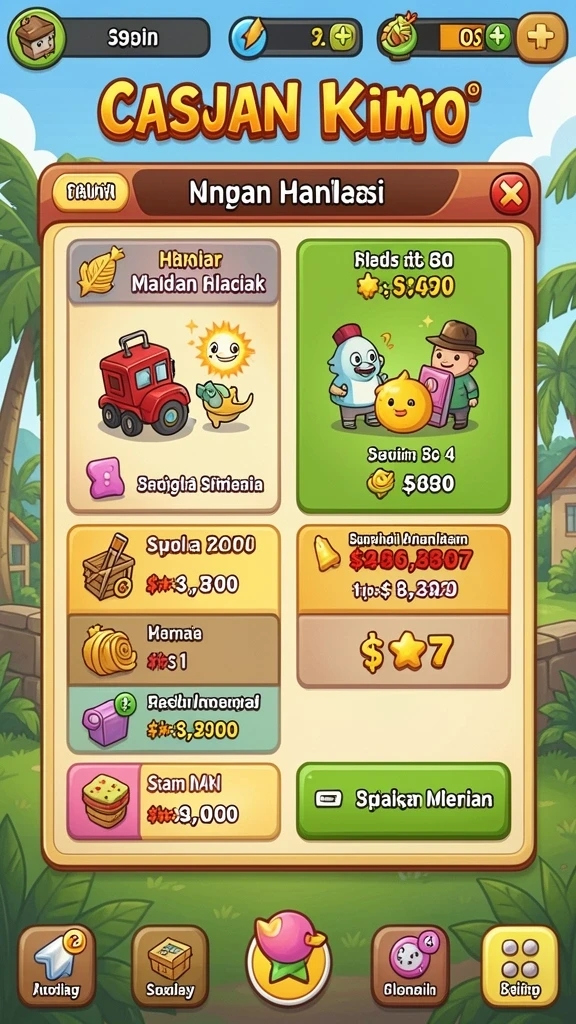 Beragam permainan slot dengan tema yang berbeda.