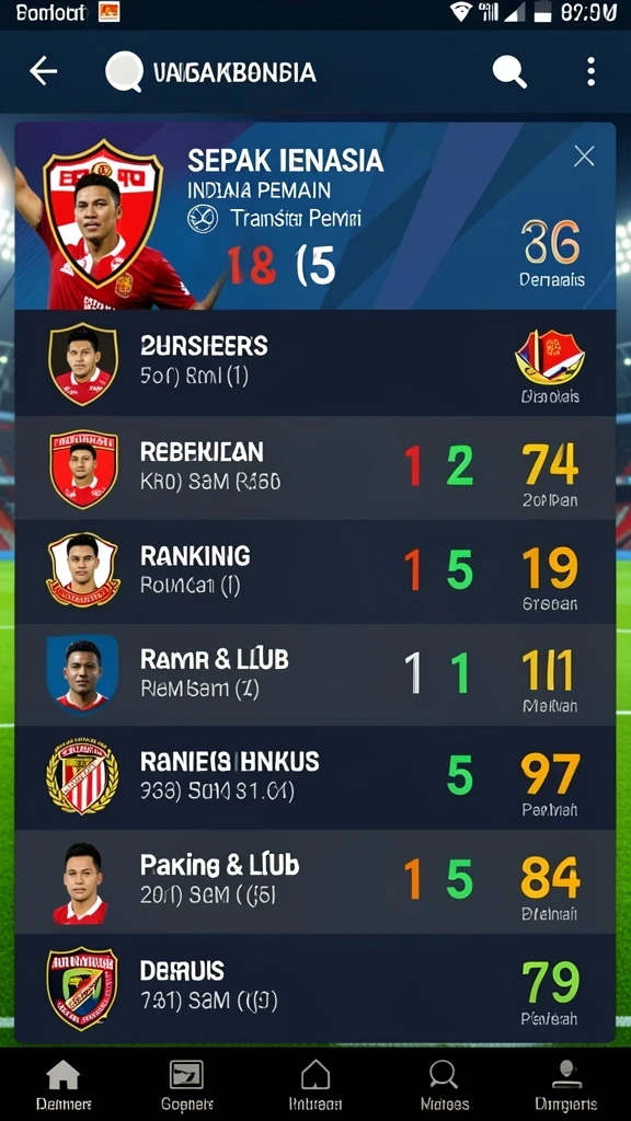 Pengalaman mendebarkan dalam setiap misi.