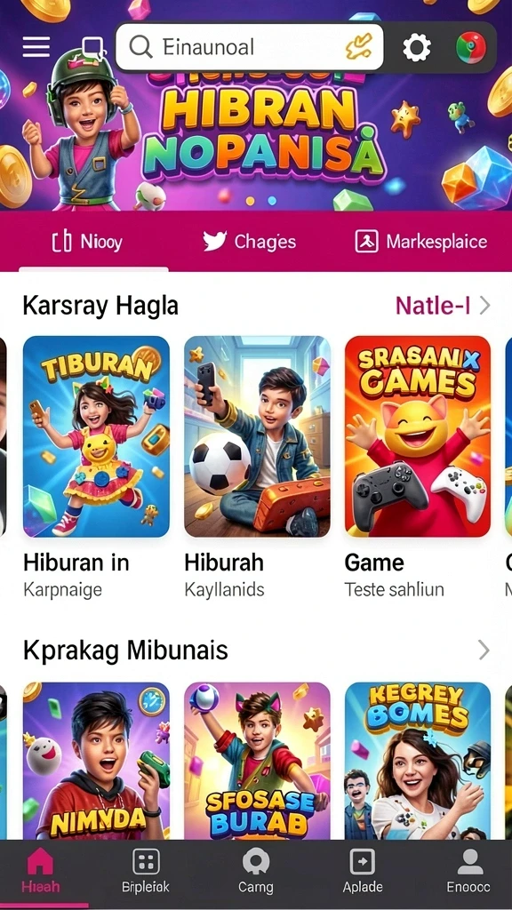 Tampilan antarmuka yang menarik dan mudah digunakan.