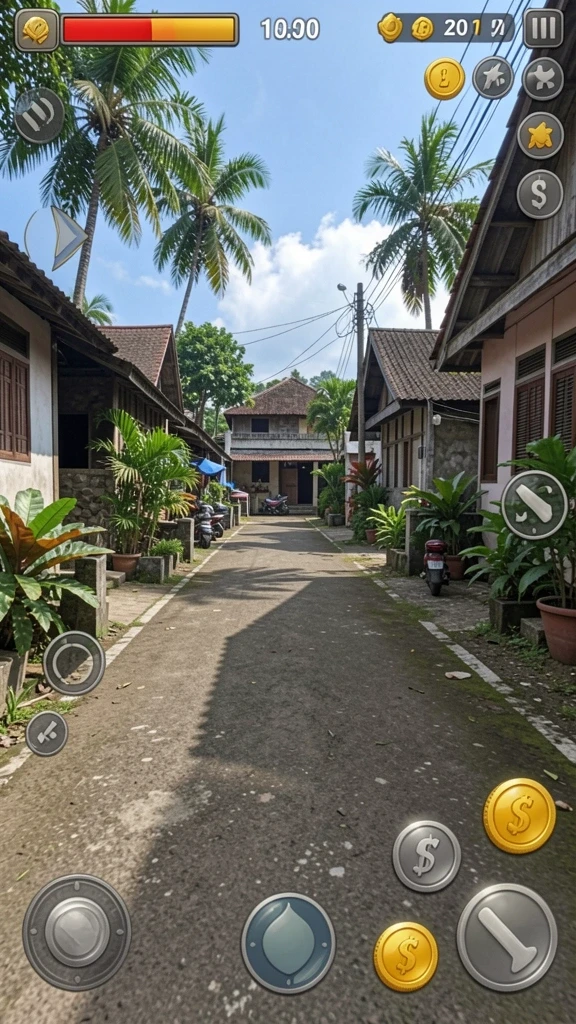 Tampilan awal aplikasi HAJITOTO yang menarik.