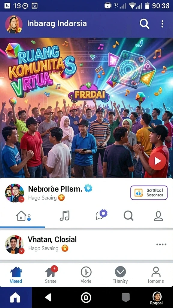 Tampilan antarmuka yang ramah pengguna.