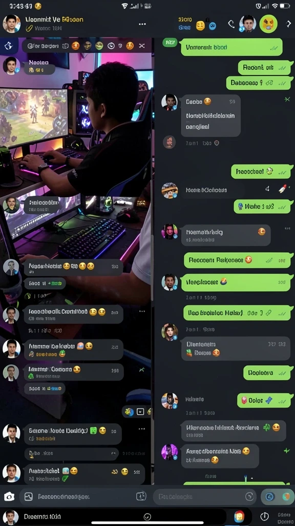 Beragam permainan seru yang bisa dimainkan.