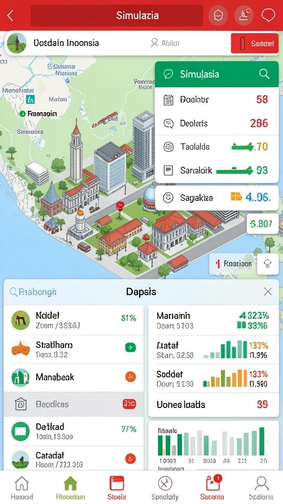 Tampilan awal aplikasi JUTA7 yang menarik.