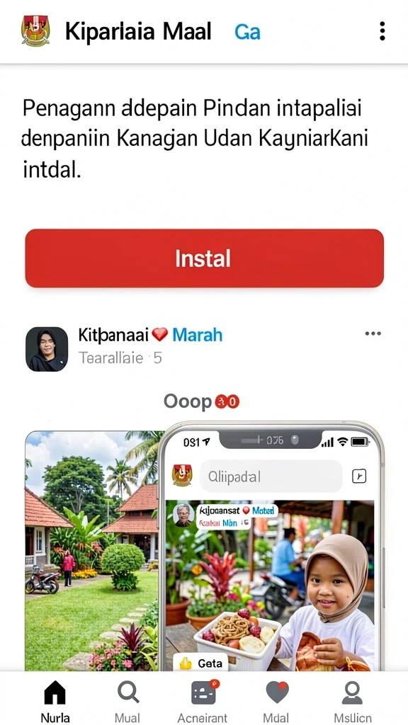 Tampilan antarmuka yang bersih dan mudah dinavigasi.