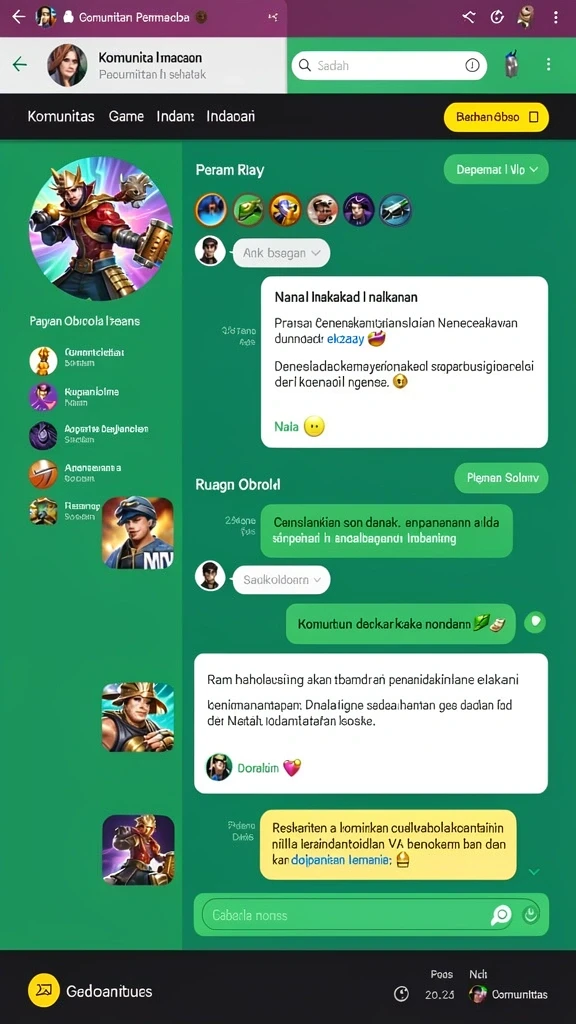 Mode kompetitif yang menegangkan dan seru.