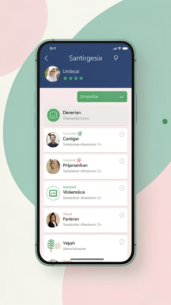Tampilan antarmuka yang user-friendly dan menarik.