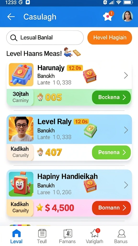 Tampilan antarmuka yang sederhana dan intuitif.