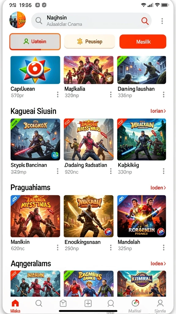 Tampilan antarmuka yang menarik dan mudah digunakan.