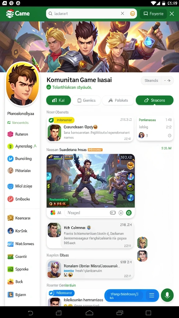 Fitur leaderboard untuk kompetisi antar pemain.