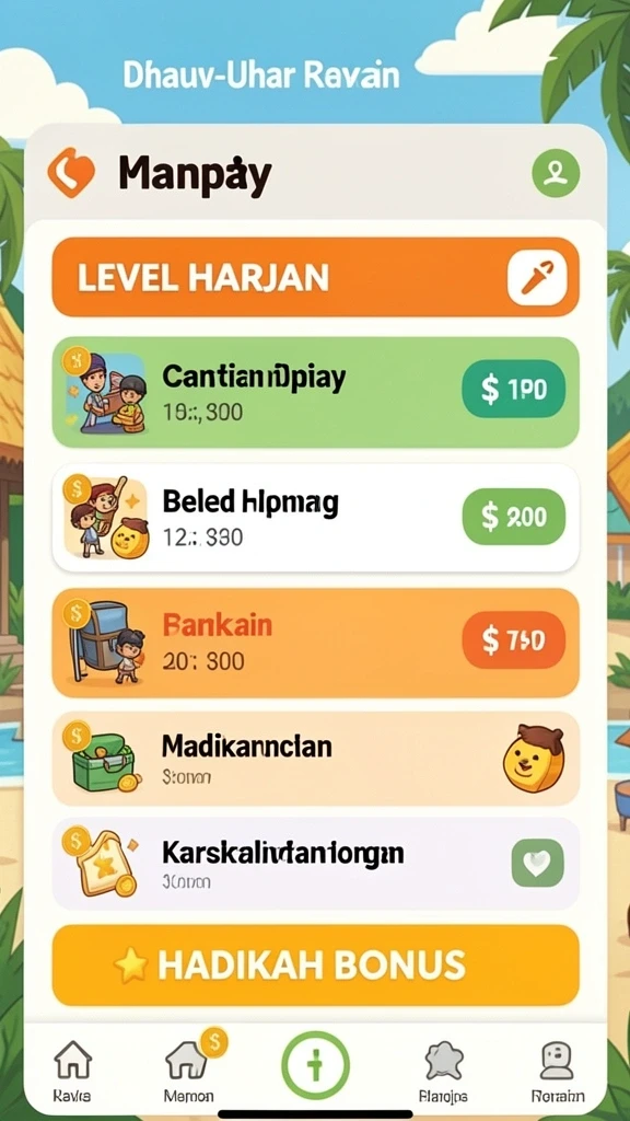 Screenshot menunjukkan karakter utama dalam sebuah petualangan.