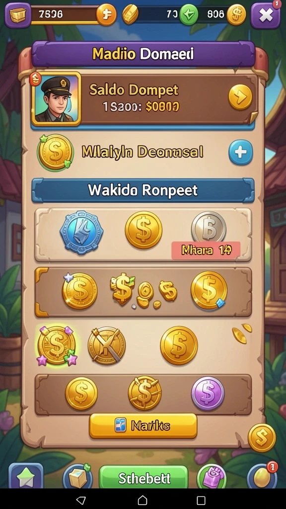 Tampilan awal aplikasi SPIN88 yang menarik.