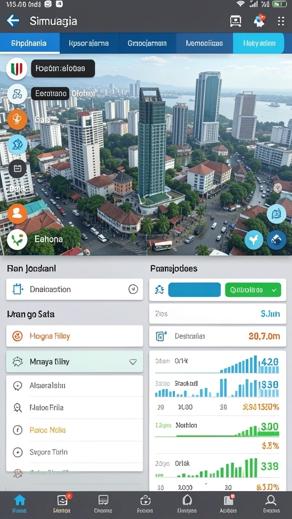Tampilan antarmuka yang intuitif dan mudah dipahami.