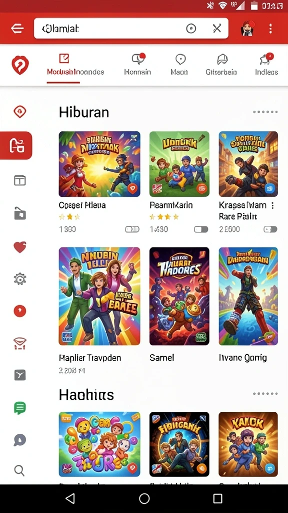 Tampilan antarmuka yang ramah pengguna.