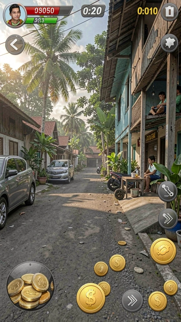 Berbagai pilihan permainan yang dapat dinikmati pengguna.