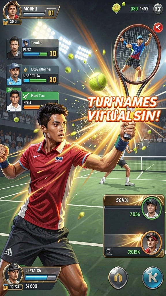 Screenshot dari mode multiplayer dalam VC55 saat bermain dengan teman.
