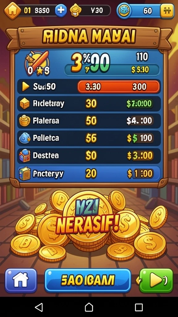 Aksi seru saat menghadapi musuh di dalam game.