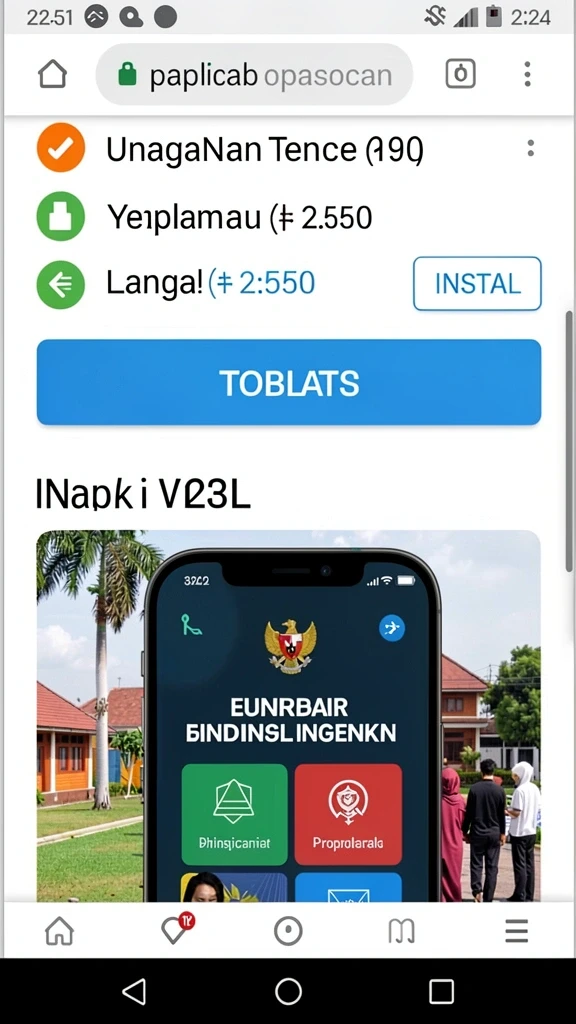 Tampilan antarmuka pengguna yang menarik dan intuitif.