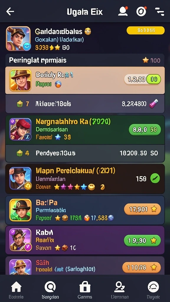 Tampilan antarmuka yang menarik dan intuitif.